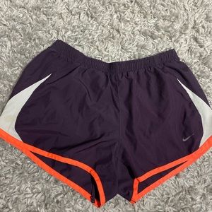 Dark purple nike shorts
